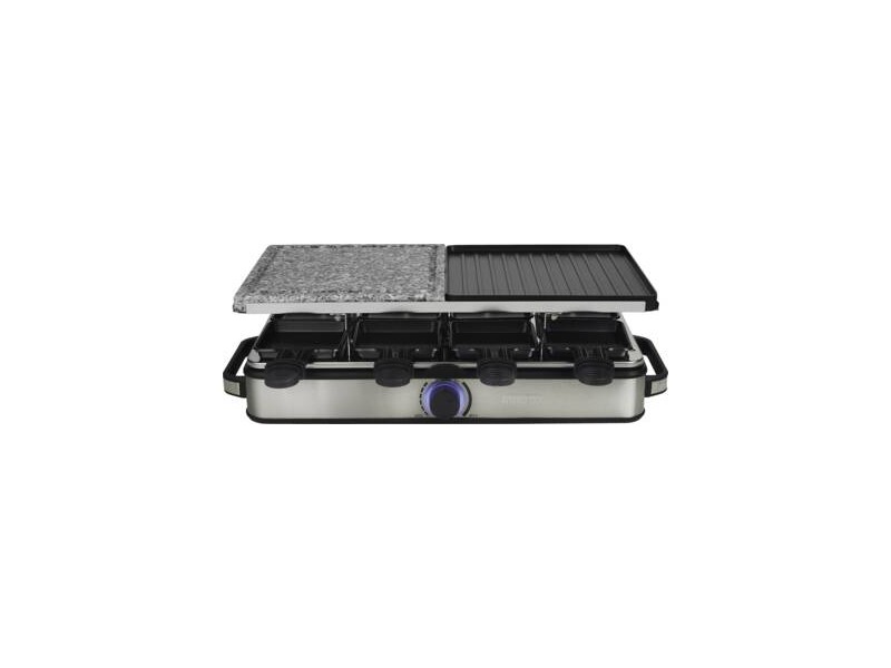 162635 Raclette 8 Stone en Grill Deluxe